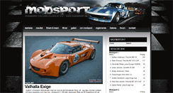 Desktop Screenshot of modsport.se