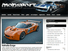 Tablet Screenshot of modsport.se